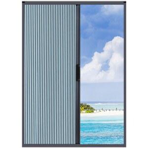 슬라이딩 커튼 아름다움 폴딩도어 디자인1 인 베란다 건 그린 갈색