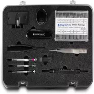 버즈피 매그넘 시계 제조업체 서비스 세트 및 스프링 수리 핀셋 루프 키트 도구 드라이버 케이스 백 바