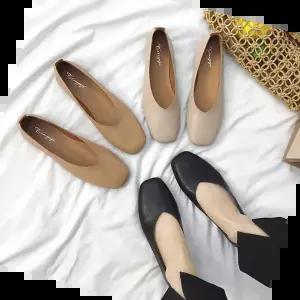 여자봄가을구두 직장인 여성 출근룩 단화구두 데이트룩 코디 플랫슈즈