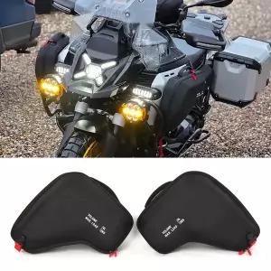 호환  R1300GS 모험 페어링 왼쪽 오른쪽 라디에이터 카울 가방 R 1300 GS ADV R1300GSA 2024-방수