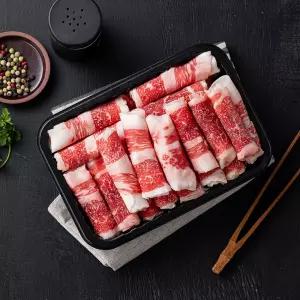 한우 1등급 암소 차돌박이(냉동) 600g(200g x 3팩)/농협안심한우/HW