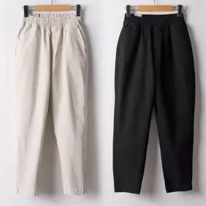 빅사이즈 뒷트임 면 배기 팬츠 LOI114 통 바지 40인치 (8190614A)