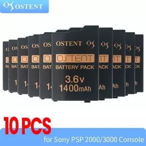 호환  OSTENT 510PCS PSP2000 PSP3000 게임 패드 용 실제 용량 1400mAh 리튬 배터리 팩 배터리 교체