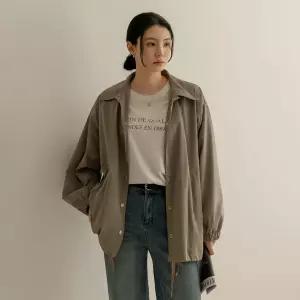 [66-120] 메칸 스트링 카라 야상 점퍼