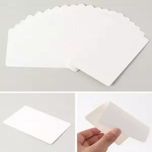 아트페이퍼 종이카드 10x15 양면 무지 100매 마술카드 아트지 엽서