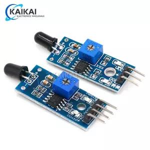 키보드스킨 IR 불꽃 감지 센서 모듈 화재 감지기 경보기 arduino Diy Kit 용 적외선 수신기 모듈