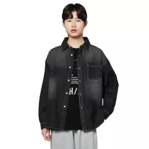 소이 세이브존07 남여블랙데님셔츠  26S1301