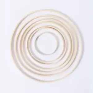 대나무 우드링 10cm - 30cm 마크라메 재료 마크라메 모던마크라메