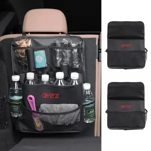 호환  폭스바겐 VW 골프 4 6 7 GTI 티구안 파사트 B5 B6 B7 CC 제타 M용 자동차 시트백 오거나이저 트렁크
