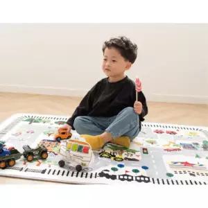 남아 놀이방 러그 바닥깔개 카페트 자동차놀이 대형매트 어린이집 가정용 6살