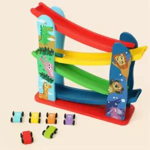 유아놀이 4살장난감 원목교구 꼬마자동차 레이싱경주 동물퍼즐 홈스쿨링 엄마표