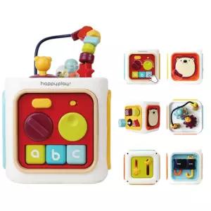 아기교구 유아 도형맞추기 드럼놀이 멜로디큐브 장난감 아동용 여아용 소리나는