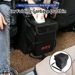 호환  폭스바겐 VW 골프 4 6 7 GTI 티구안 파사트 B5 B6 B7 CC용 차량 시트백 정리함 포켓 쓰레기통 트렁크