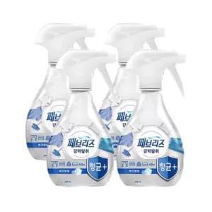 페브리즈 항균플러스 깨끗한향 370ml x 4개