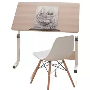 드로잉 작업대 화판 이젤 거치대 원목 스탠드 미술