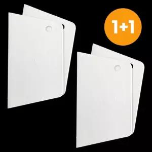 베이킹 주걱 스크레퍼 플라스틱헤라 국산 반죽 용품 반죽칼 제빵칼 분할기 스크래퍼2P 플라스틱헤라