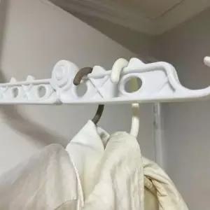 빨래건조대 문걸이 접이식 화이트 문걸이빨래건조대