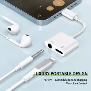 호환 8핀 3.5mm 헤드폰 잭 충전기 분배기 변환기 15 14 13 12 11 Pro Aux 잭 헤드폰 용 오디오 OTG 어댑터