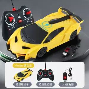 벽타는자동차 RC카 미니 원격제어 무중력RC카 람보르기니(옐로우) 낙하방지3