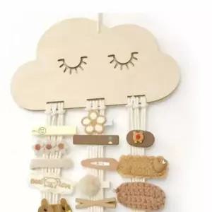 [에이치플러스몰]ToB 머리핀 별걸이 홀더 장식 핀 클립 수납 정리함