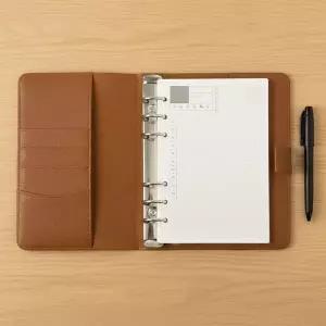 [셀러에이드]채움 6공 데일리 플랜 타임 스케줄 다이어리 속지 A5