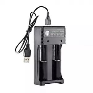 3.7V 18650 26650 배터리 건전지 2구 리튬이온 충전기