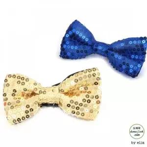 스팽글 파티 나비넥타이 보타이 리본 타이 결혼식 파티용 넥