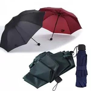 여성 레이스 3단 접이식 우산 심플 디자인 양산 겸용 답례품 기념품