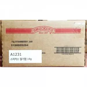 딸기잼(일회용 스머커스 14g 200개입)