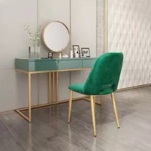 Haeif 북유럽 골드 화장대 스툴 인테리어 메이크업