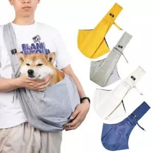 반려동물 휴대용 케이지 크로스백 숄더형 이동가방 견주용 이동