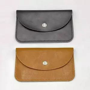 [셀러에이드]가죽 스냅 동전지갑 여행용 태국 베트남 화폐 휴대용 파우치 작은