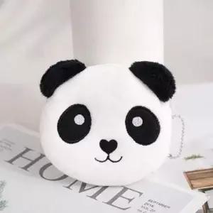 [셀러에이드]팬더 디자인 미니 동물 모양 동전지갑 카드 수납 가능 소형 지퍼