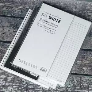 루즈리프속지 바인더내지 공책리필 B5 26공 10권