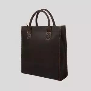 [콩심팥심]남성용 가죽 메신저백 직장인용 데일리 토트 숄더 크로스백 고급