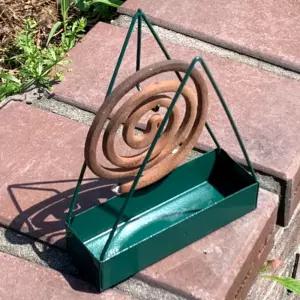 모기향거치대 모기향 거치대 케이스 삼각형 그린 모기향거치대