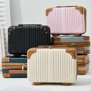 레디백14인치 미니캐리어 레디백 소형 트레블 패션잡화 워시팩