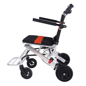 경량 휠체어 접이식 산책 유모차 여행용 모델 카트 기내반입 보조차 가정용 T1