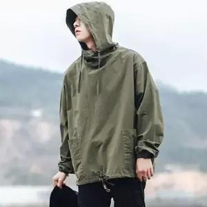 아노락 바람막이 후드탑 후드점퍼 오버핏 올드스쿨룩 INSUM 아노락