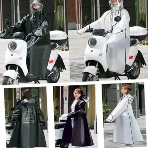 오토바이 우비 라이딩 방수복 방수 오토바이 레인코트 비옷 전동자전거 자전거 휴대용 남성 전기 패션 여성