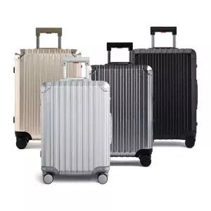 [에이치플러스몰]TBZ 클렙튼 에비에이션 알루미늄 풀메탈 캐리어 20인치 대형캐리어