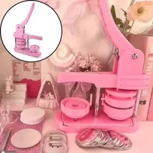 [알티피아]견고한 뱃지 기계 메탈 핀버튼 58MM DIY 핀제작 버튼 자석 메탈