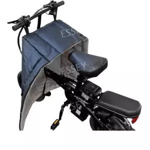 전기자전거 바람막이 가림막 무릎 방풍커버 배달 두꺼운 패딩 방한 덮개 워머