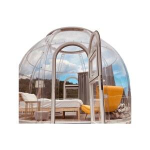 투명 이글루 텐트 PC 텐트 퀵 레스토랑 펜션 pc 기포 이중창 견적 에어 털기