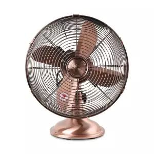 [NIKKO][E] 니코 12인치 브론즈 엔틱 탁상형 선풍기 NKF-1213B / 3엽날개 좌우회전