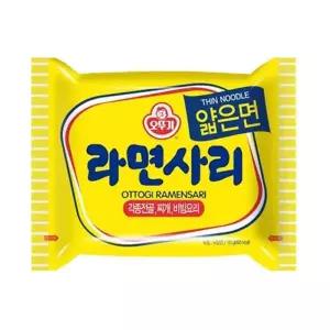 [셀러허브]오뚜기 얇은사리면 얇은면 라면사리 40봉지 (S46123552)