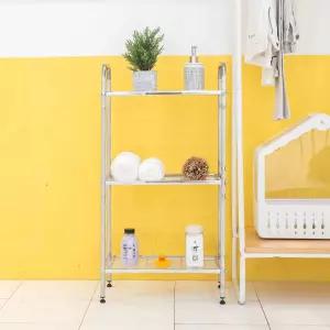 선반 화장실선반 욕실선반 수납선반 앵글선반 미니 철제선반 3단