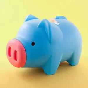 TBZ 분홍코 청색 돼지저금통 특대 유치원생일선물 선물 심플저금통
