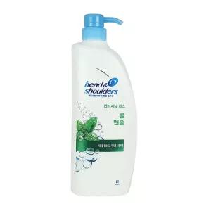 시원함 쿨멘솔 포뮬러 린스 850ml 클랜징 헤드앤숄더 상쾌함