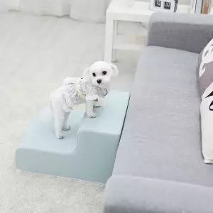 펫슬라이드 펫스텝 펫계단 강아지슬라이드 방수 고양이계단 2단